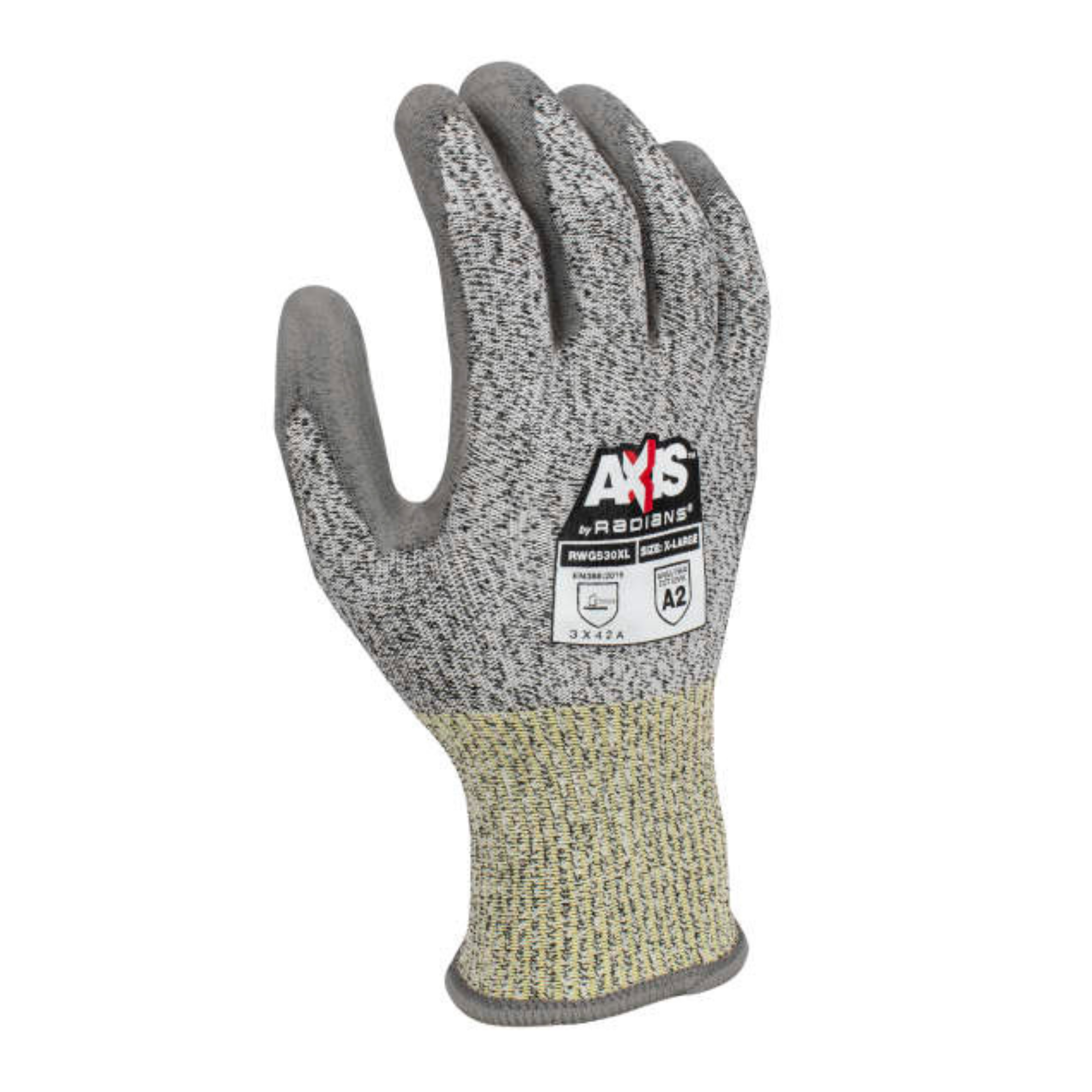 Radians RWG53- AXIS Cut Protection Level A2 Glove from GME Supply